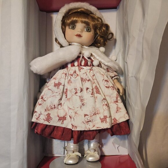 Adora Belle Holiday 2003 Doll Marian 15" Standing By Marie Osmond  In Box Euc - Picture 2 of 9